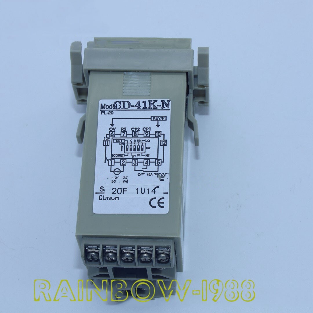 Digital counter CD-41K-N 4-digit, one-step fixed type meter counter FOR CONCH