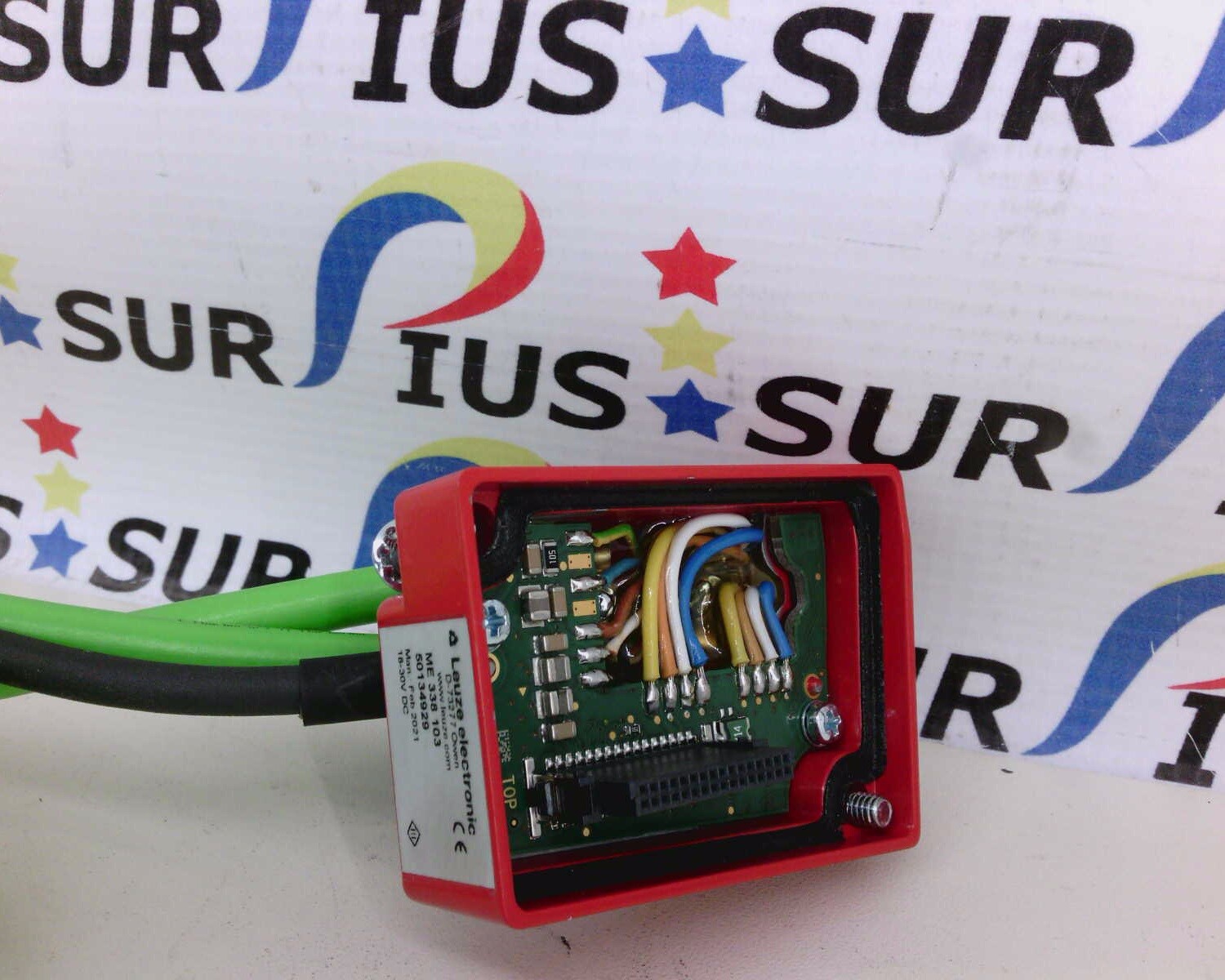 USSP Leuze ME 338 103 Connection unit 50134929 18-30V DC
