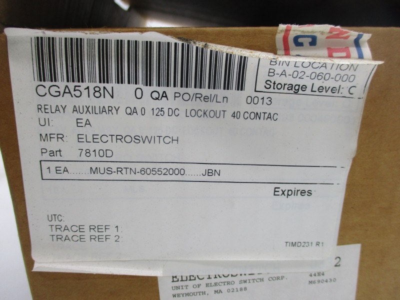 ELECTROSWITCH 7810D NSMP