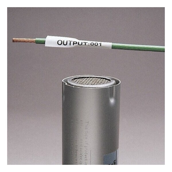 Panduit H200X240H1T Heat Shrink Labels, 1.5 in By 2 in, 1-sided, 92 Labels