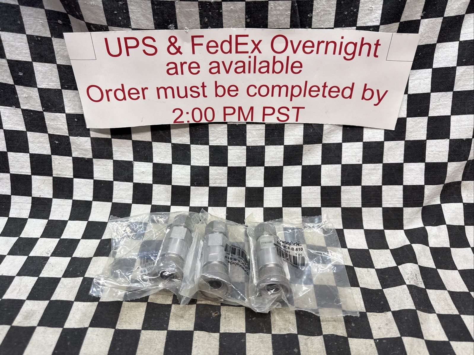 SWAGELOK SS-QC8-B-810, SSQC8B810, Quick Connect Body 1/2″, LOT OF 3 #126E6