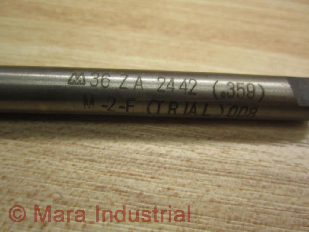 Mohawk 36-ZA-2442 Tapered Twist Drill Bit M-2-F (Trial) 008 .359 (Pack of 3)
