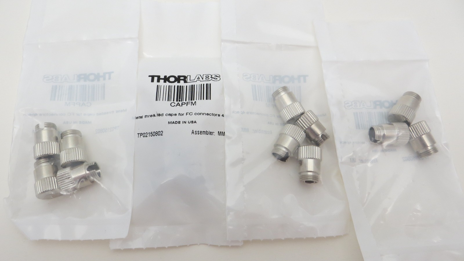 15 pieces CAPFM Thorlabs Threaded FC Connector Cap