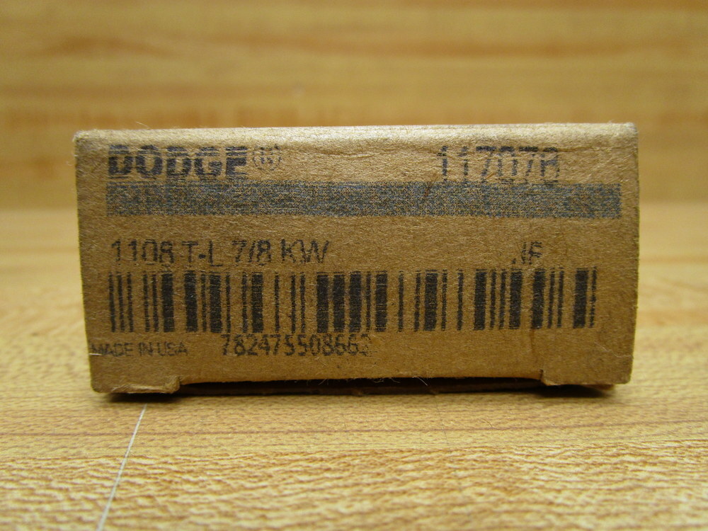 Dodge 1108 T-L 7/8 KW Taper Lock Bushing W/Keyway 1108TL78KW