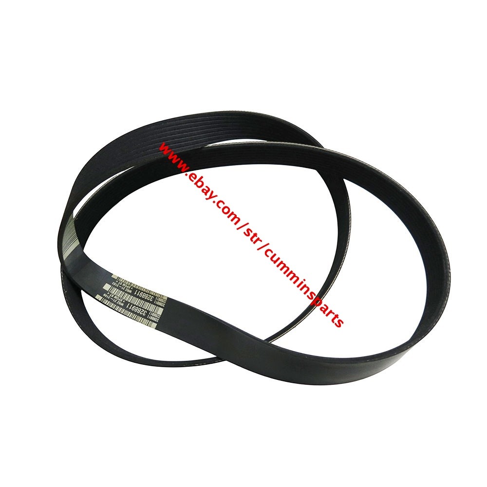 V Ribbed Belt 3288911 for Cummins Engine 4B3.9 6B5.9 6C8.3 ISB QSB 7 4.5 6.7 ISD