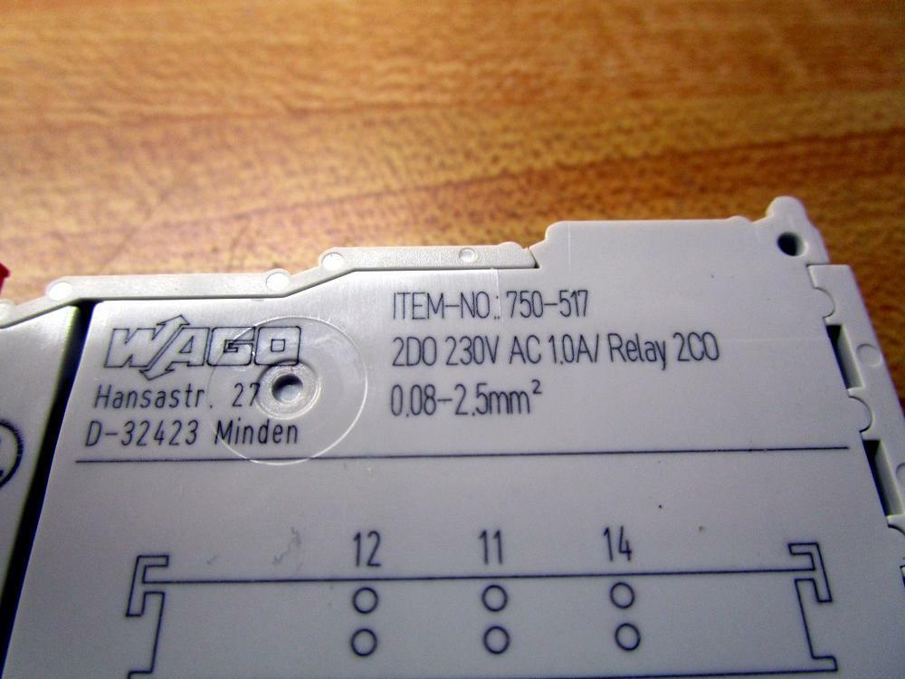 Wago 750-517 Digital Output Module 750517