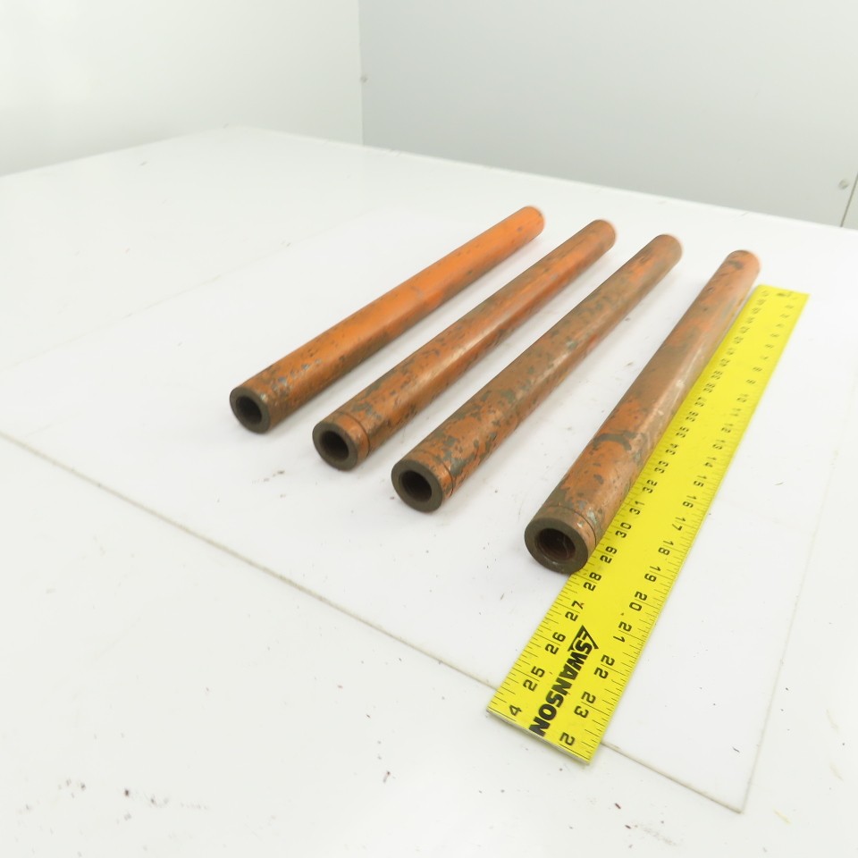 20″ OAL Threaded ID Steel Pipe Extension Tube Barrel 1″-8 TPI 1-1/2″ OD Lot Of 4