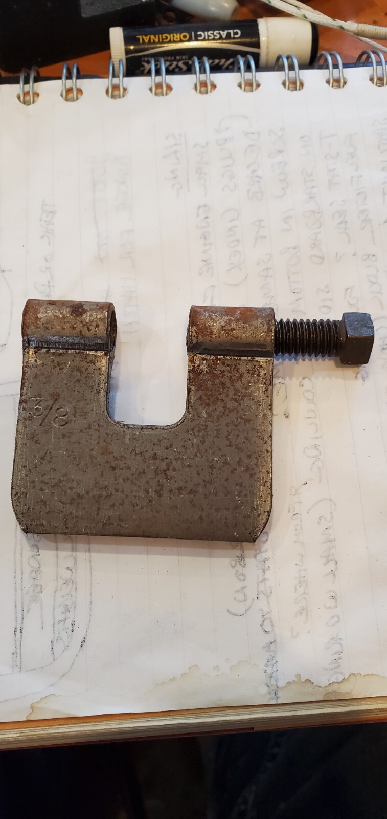 3/8 SIDE BEAM CLAMP