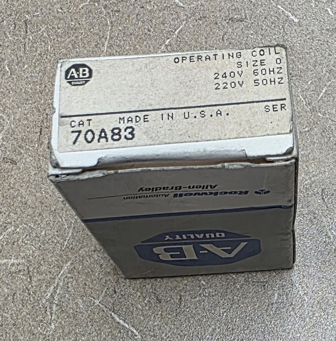 Allen-Bradley 70A83 Operating Coil Size 0 240V 60Hz 220V 50Hz
