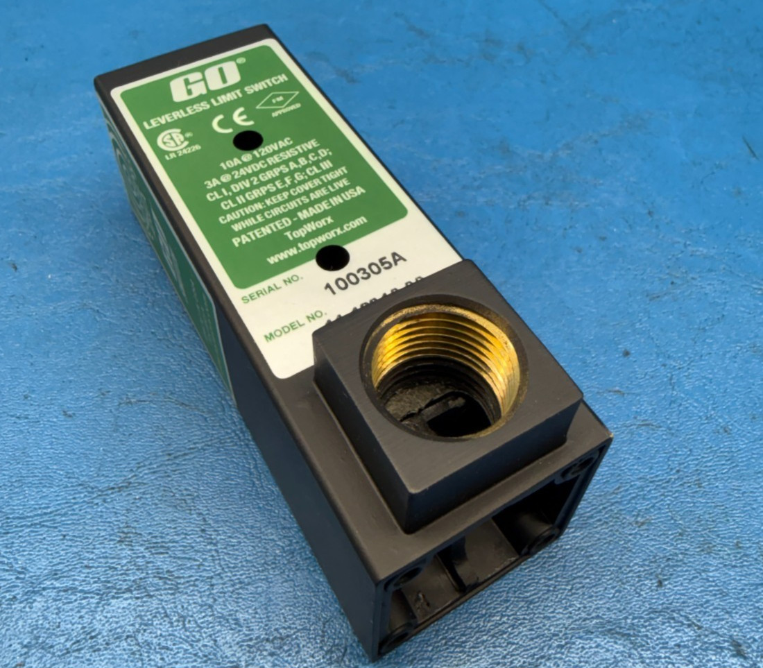 Topworx Go Switch 11-12310-00 120VAC 10Amps Leverless Limit Switch