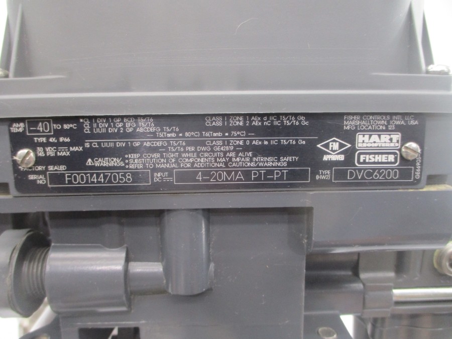 BAUMANN 84251SA DVC6200 30VDC 8-15PSI 2″ NSNP