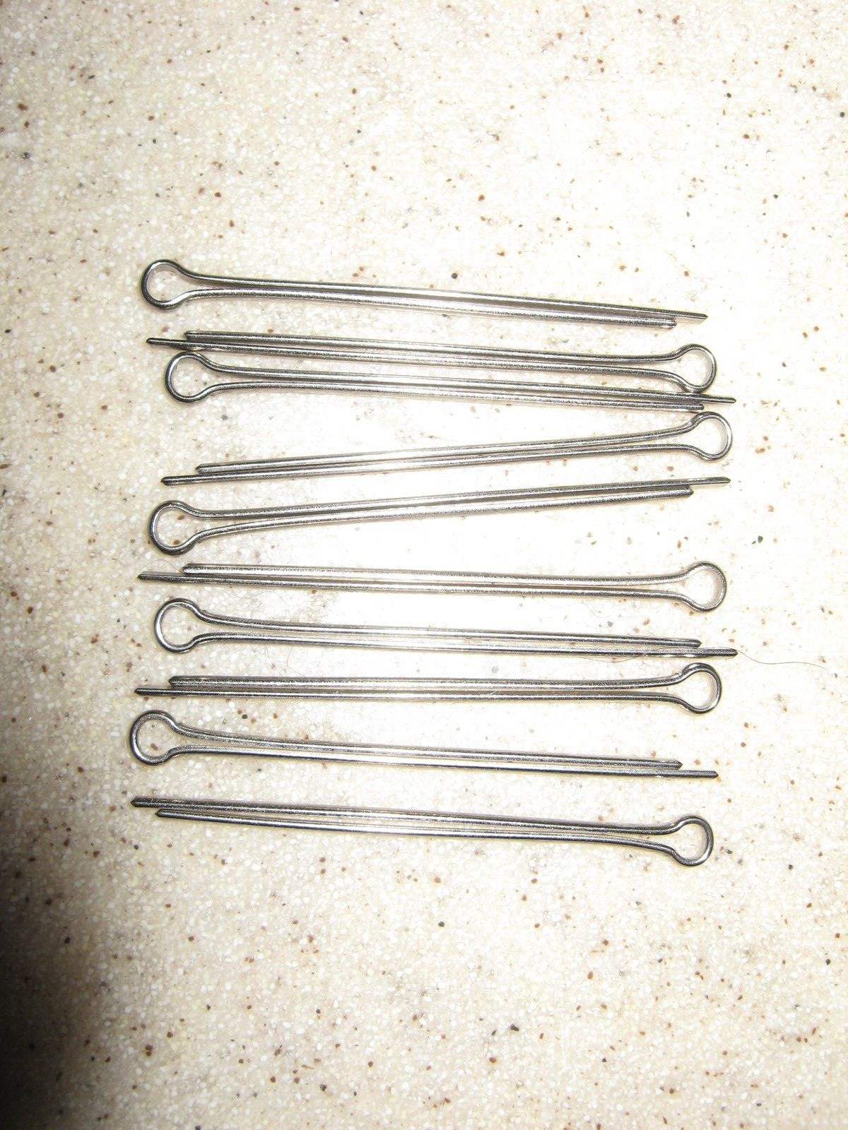 10 each Monel 400 5/64″ x 1- 3/4″ Cotter Pins Copper Nickel