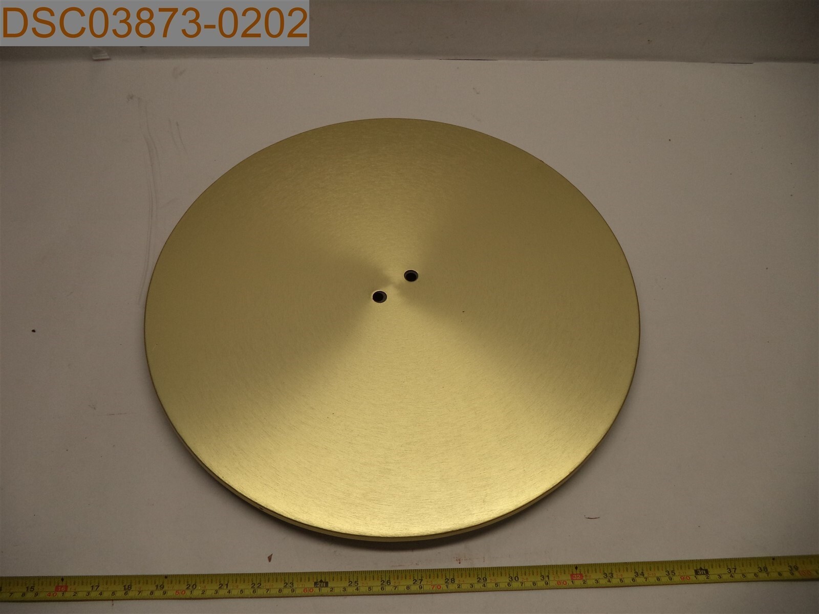 QTY = 3: Aceray Disco-M Table Base 18″, TB-DISCO-M18.58, Brushed Brass