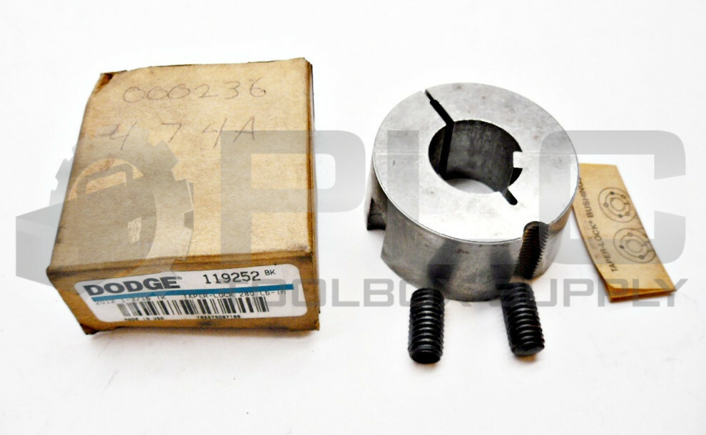 NEW LOT OF 2 DODGE 119252 BRUSHING 1-3/16 IK