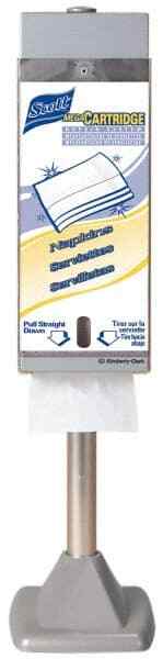 5250 Pack Scott 98908 6-1/2″ L x 8-13/32″ W Megacartridge Paper Napkins 1 Ply