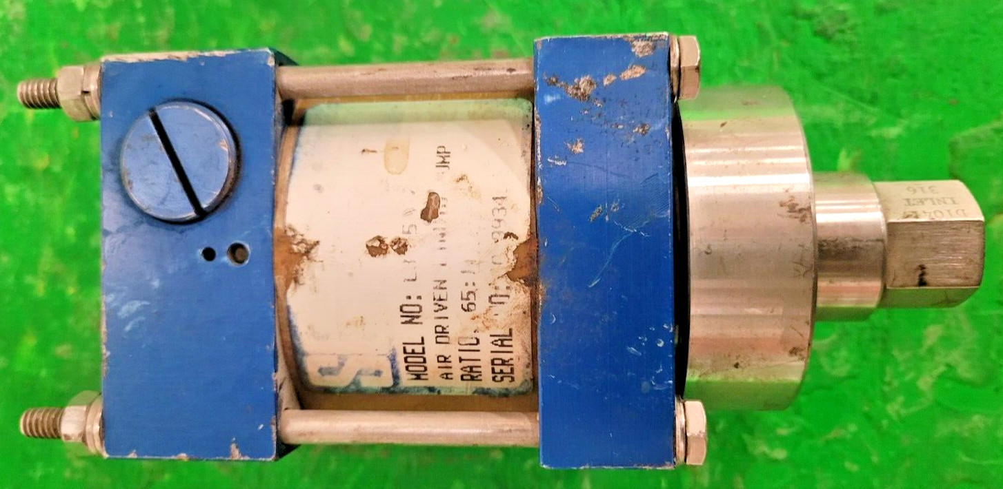 🟠SC HYDRAULIC L3-35 AIR DRIVEN LIQUID PUMP 65:1 PESSCO OFFERING 1 G011625-1 🗽