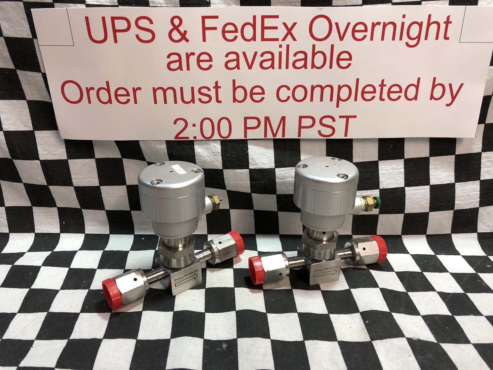 2X SWAGELOK Diaphragm Sealed Valve 1/4″ FVCR , SS-4BK-V51-1C, SHIPSAMEDAY#1653Q3