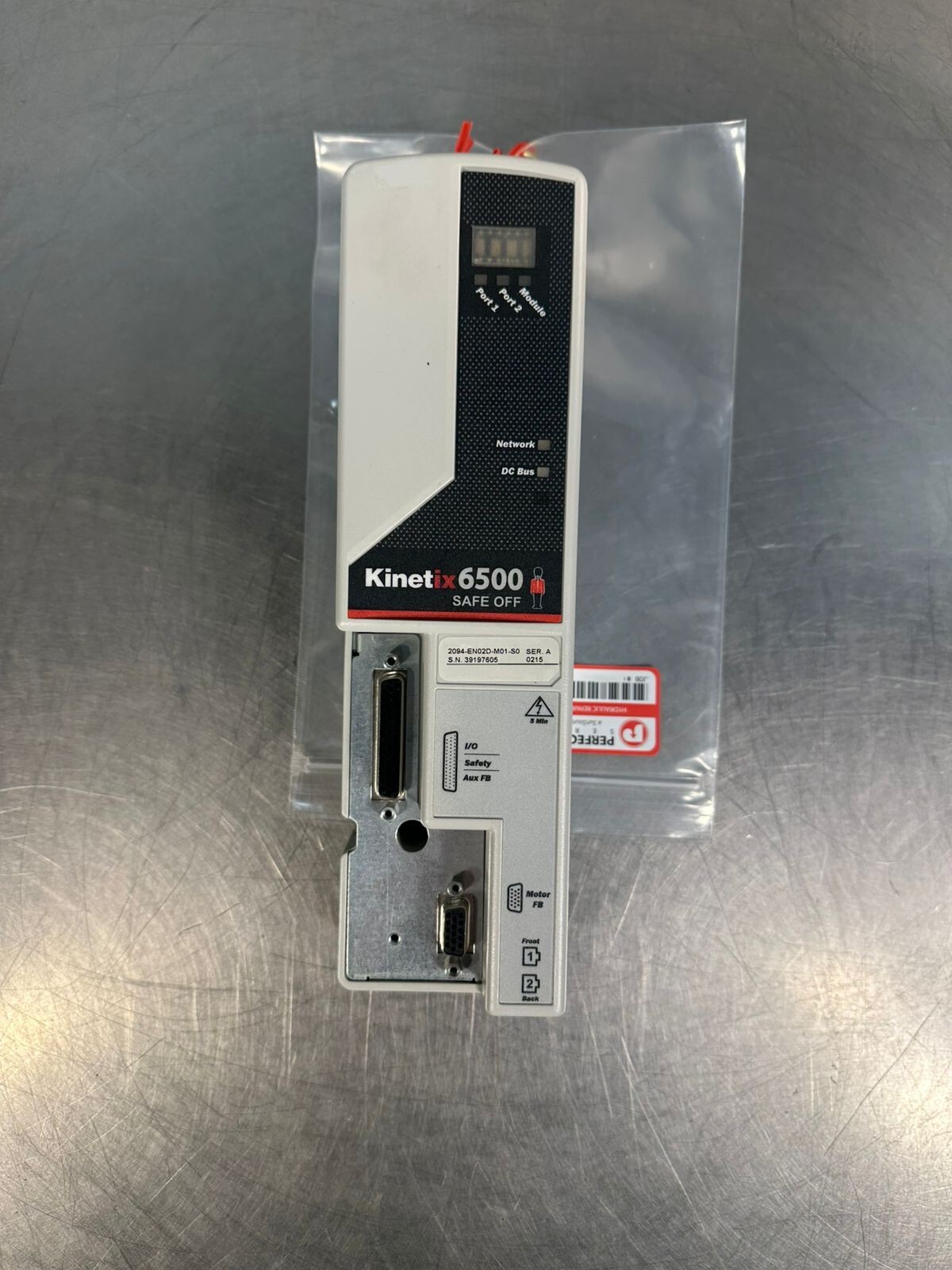 Allen Bradley Kinetix 6500 2094-EN02D-M01-S0 /A Bulletin CIP (1E-01)