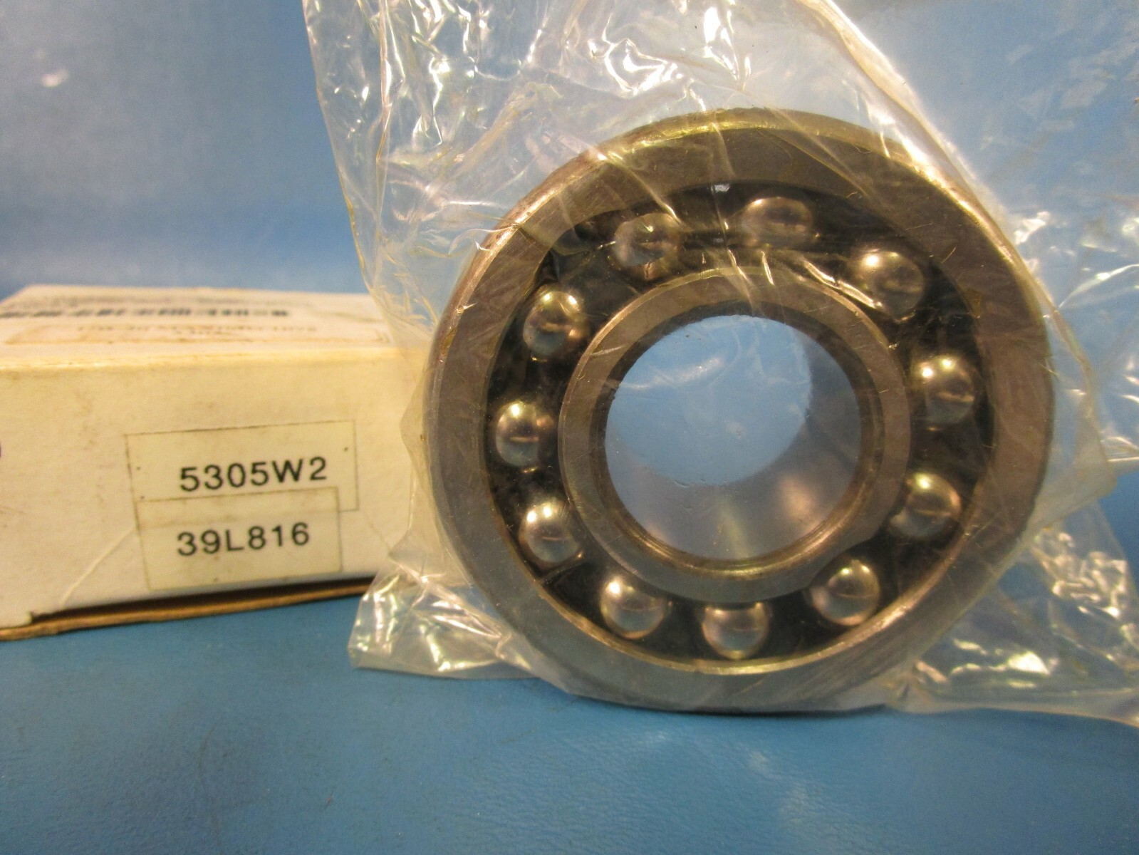 Shuster 5305 W2, Double Row Angular Contact Bearing, Open, 25mm X 62mm X 1″