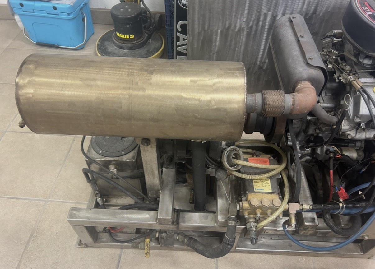 Steamaction 1 800 TRUCK MT Truck Mount Cleaning Machine Skid-Mounted Industrial