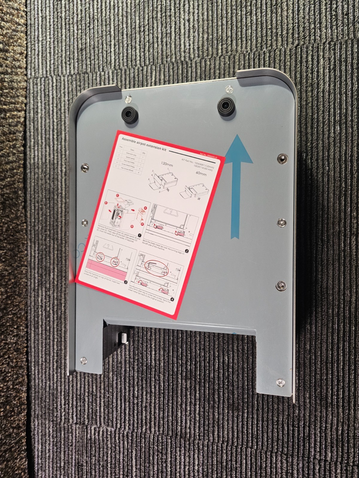 Airpot Extension Replacement 10043687 120mm *PICTURED ITEM ONLY*