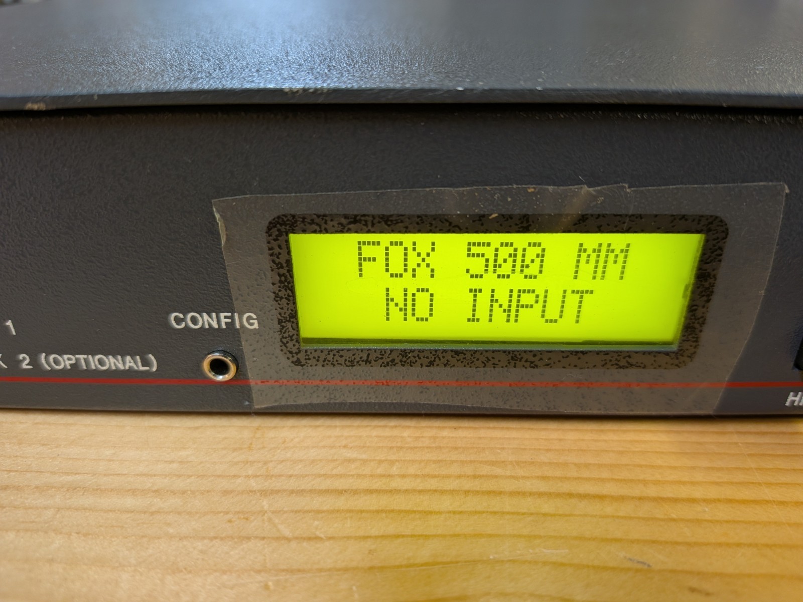 Extron FOX 500 Rx MM Fiber Optic Receiver RGB Audio RS-232 Tested Working