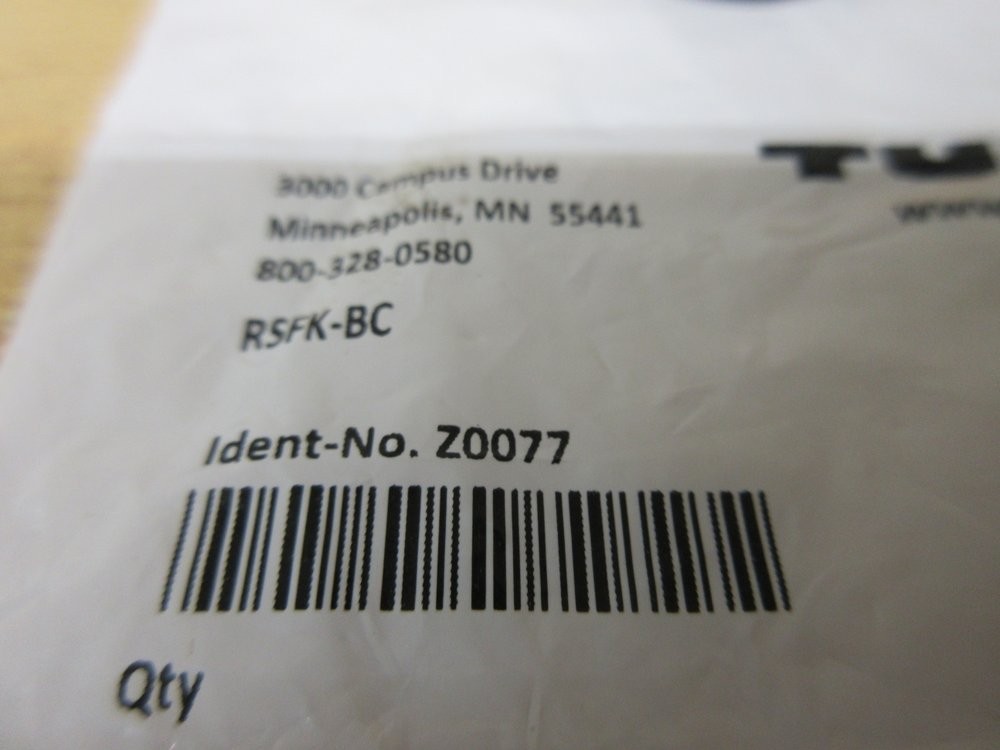 Turck RSFK-BC Closure Cap Z0077 (Pack of 19)