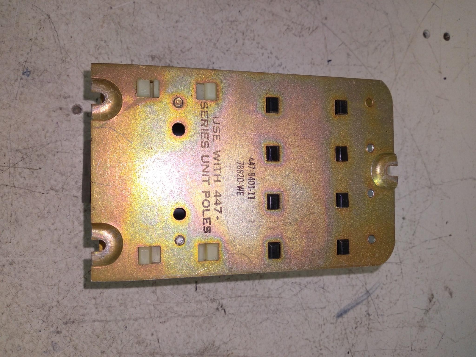 WARD LEONARD ELECTRIC 447-9401-11 76620-WE 120 VAC