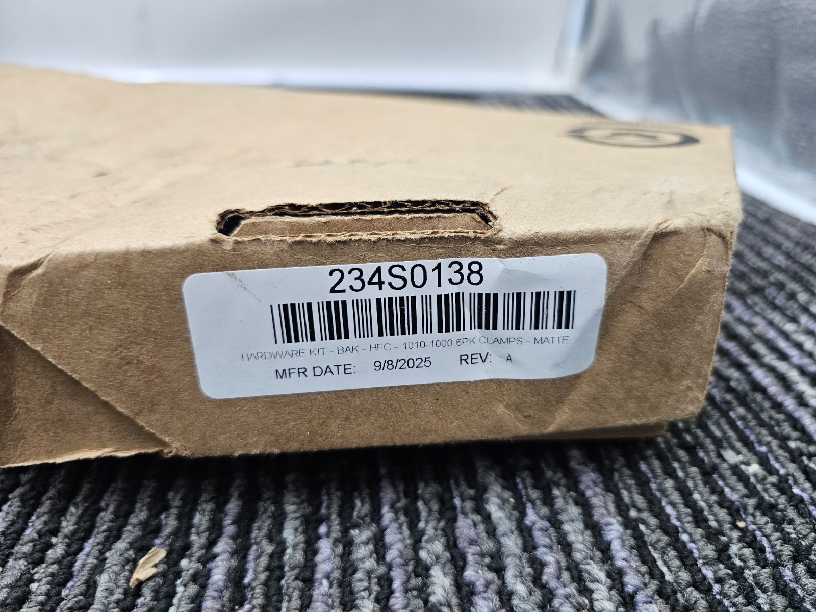 234S0138 Replacement Hardware Bak HFC 1010-1000 Clamp Matte Heavy Duty
