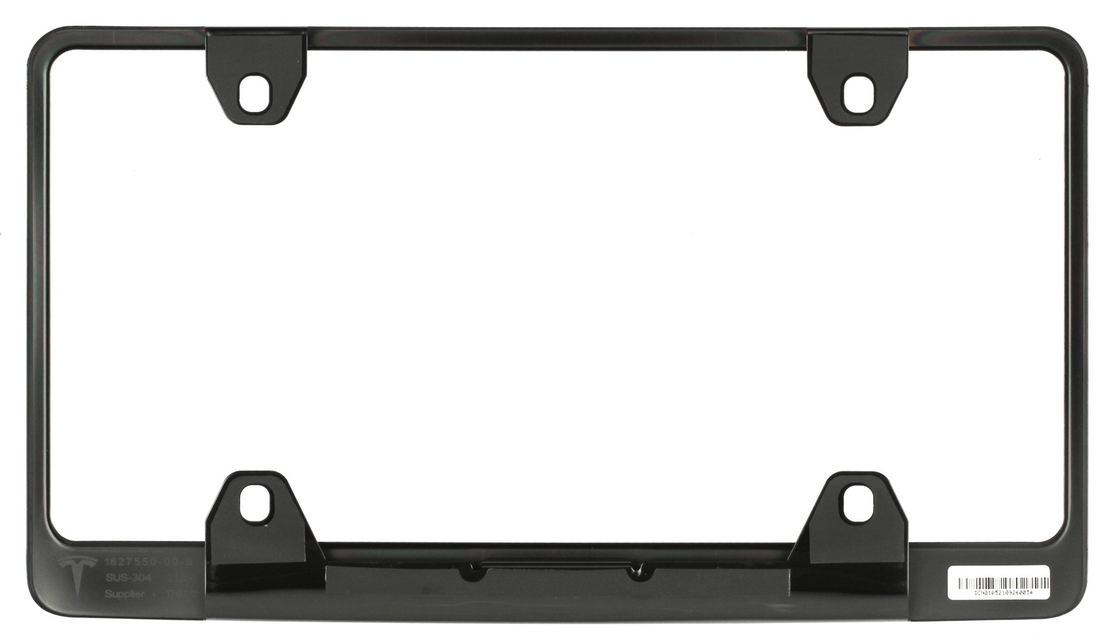 Tesla 627550-00-B Model S License Plate Frame