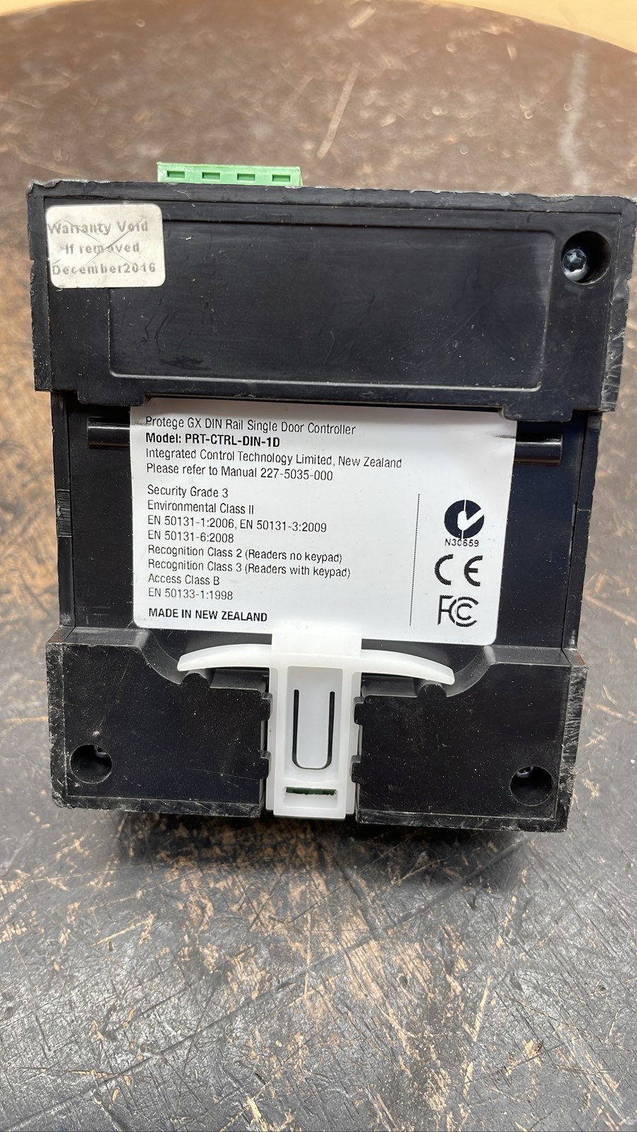 ICT Protege GX PRT-CTRL-DIN-1D DIN Rail Single Door Access Controller Module