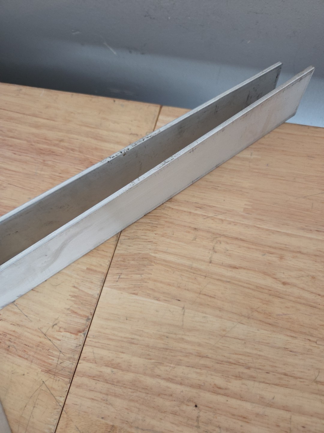 Aluminum Plate “L” Brackets 12″× 12″ Length 2″ Wide 1/8″ Thick Qty 2