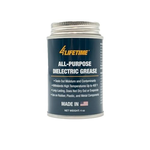 4LifetimeLines Dielectric Grease for Electrical Connectors – 4oz Brush