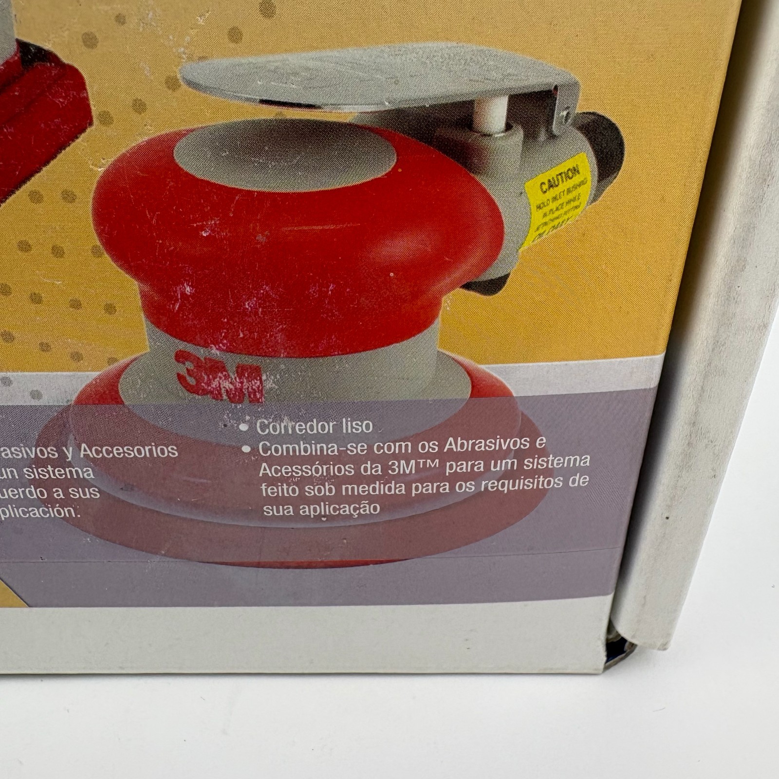 3M 20244 Mini Random Orbital Nib Sander 1-1/4 in x 3/16 Orbit-New In Box