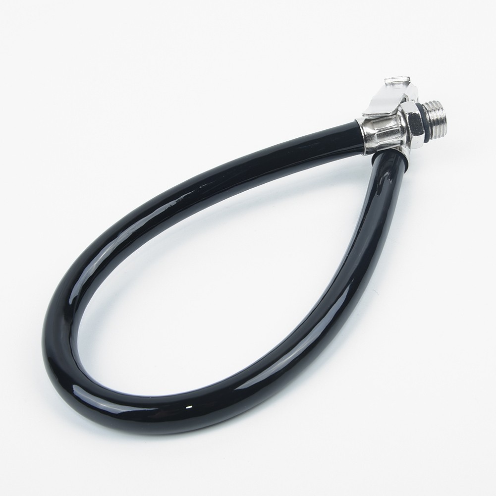 Car Truck Air Tire Pressure Meter Inflator Auto Automobile Flexible Rubber Hose