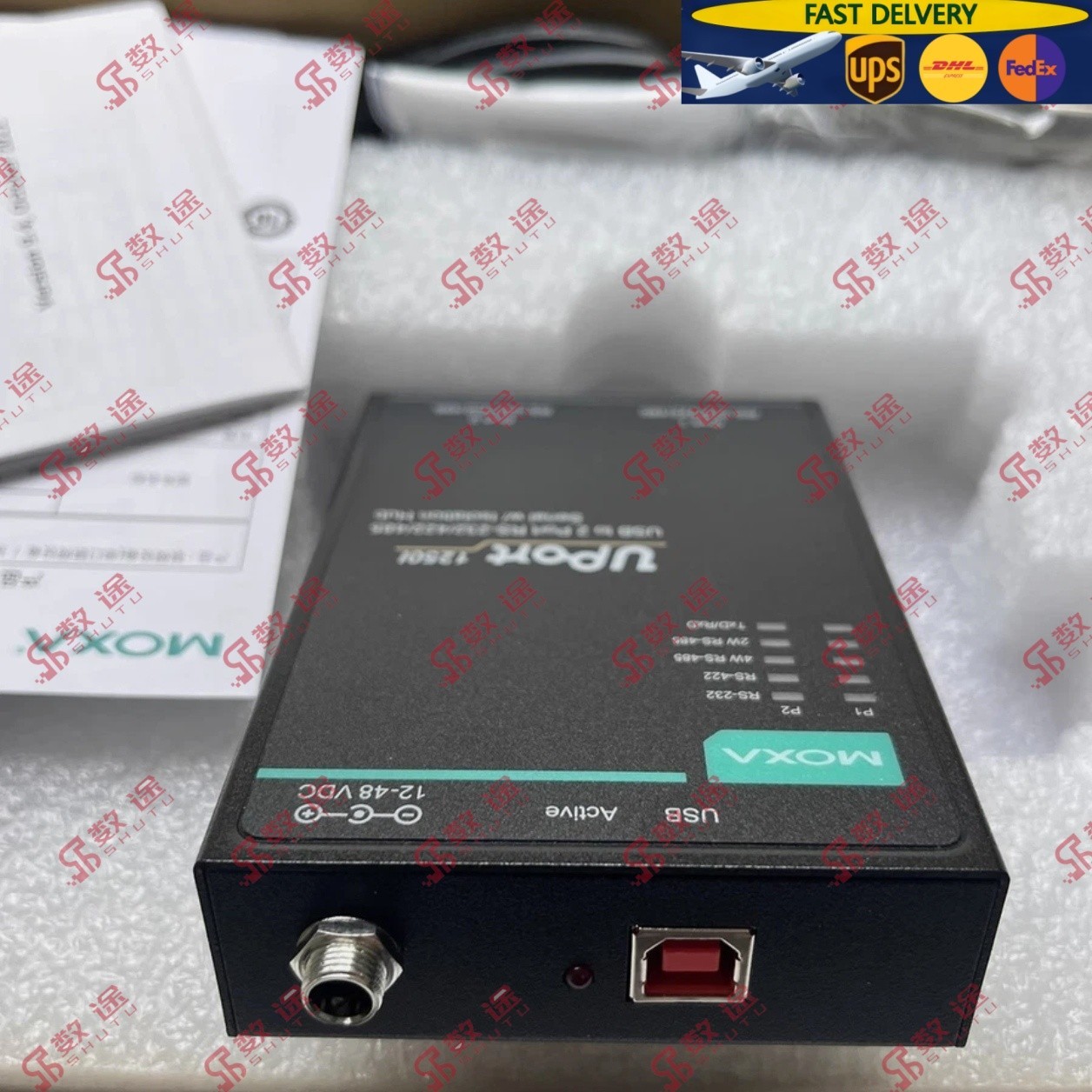MOXA UPort 1250I Interface Converter#1pcs new by UPS