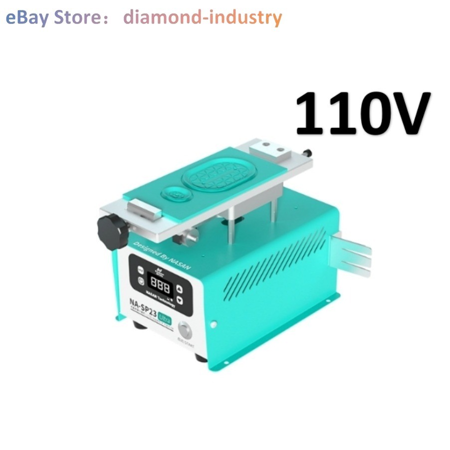 A110v 350W Phone LCD Screen Heating Separator 7 Inches Flat Curved Screen Rotary