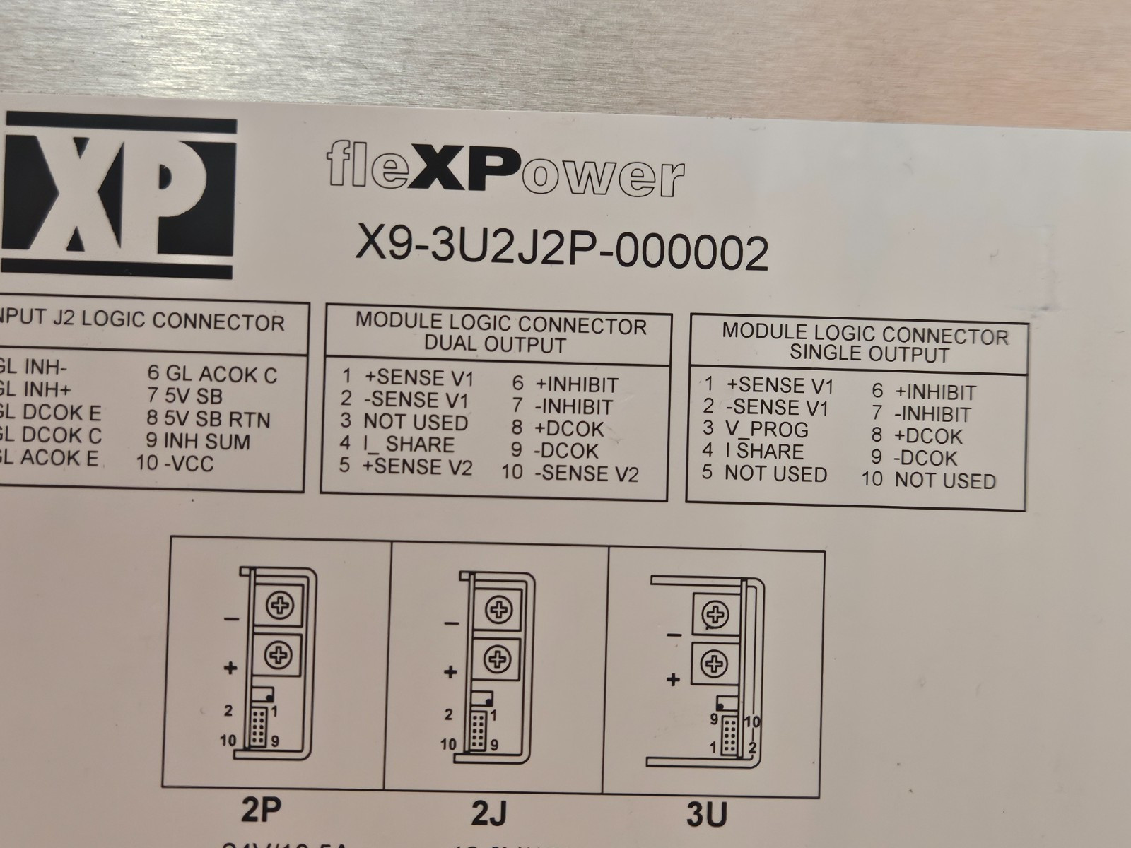 XP Power X9-3U2J2P-000002 Power Supply Module X9-XB0779A PacBio Sequel IIe