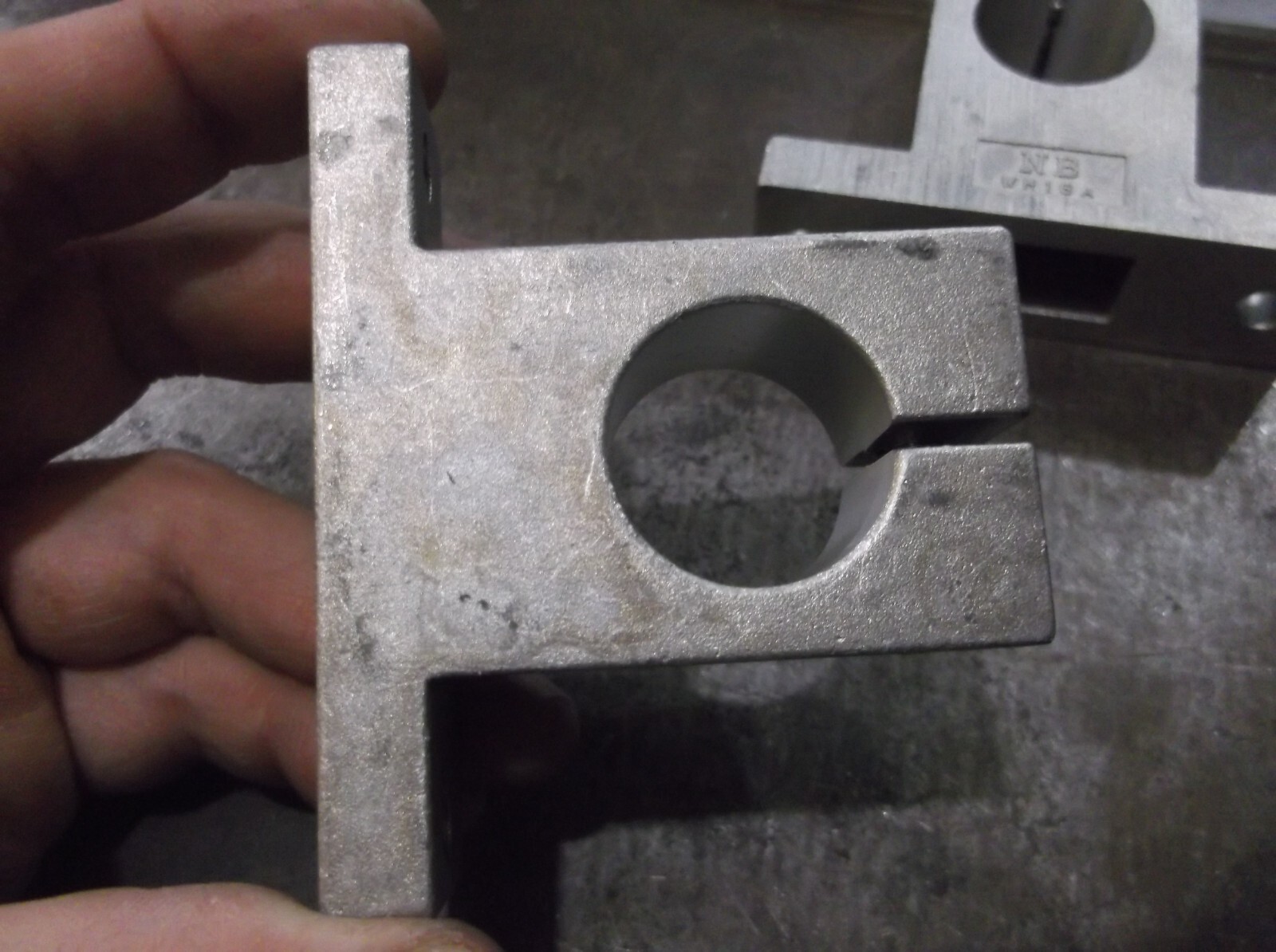 LOT OF 2 NIB PBC LINEAR NSB16 LINEAR SHAFT SUPPORT BLOCK (208-1)