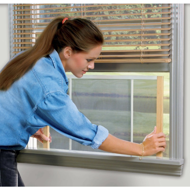 Frost King® AWS1037/6W W.B. Marvin Adjustable Window Screen, 10″ High