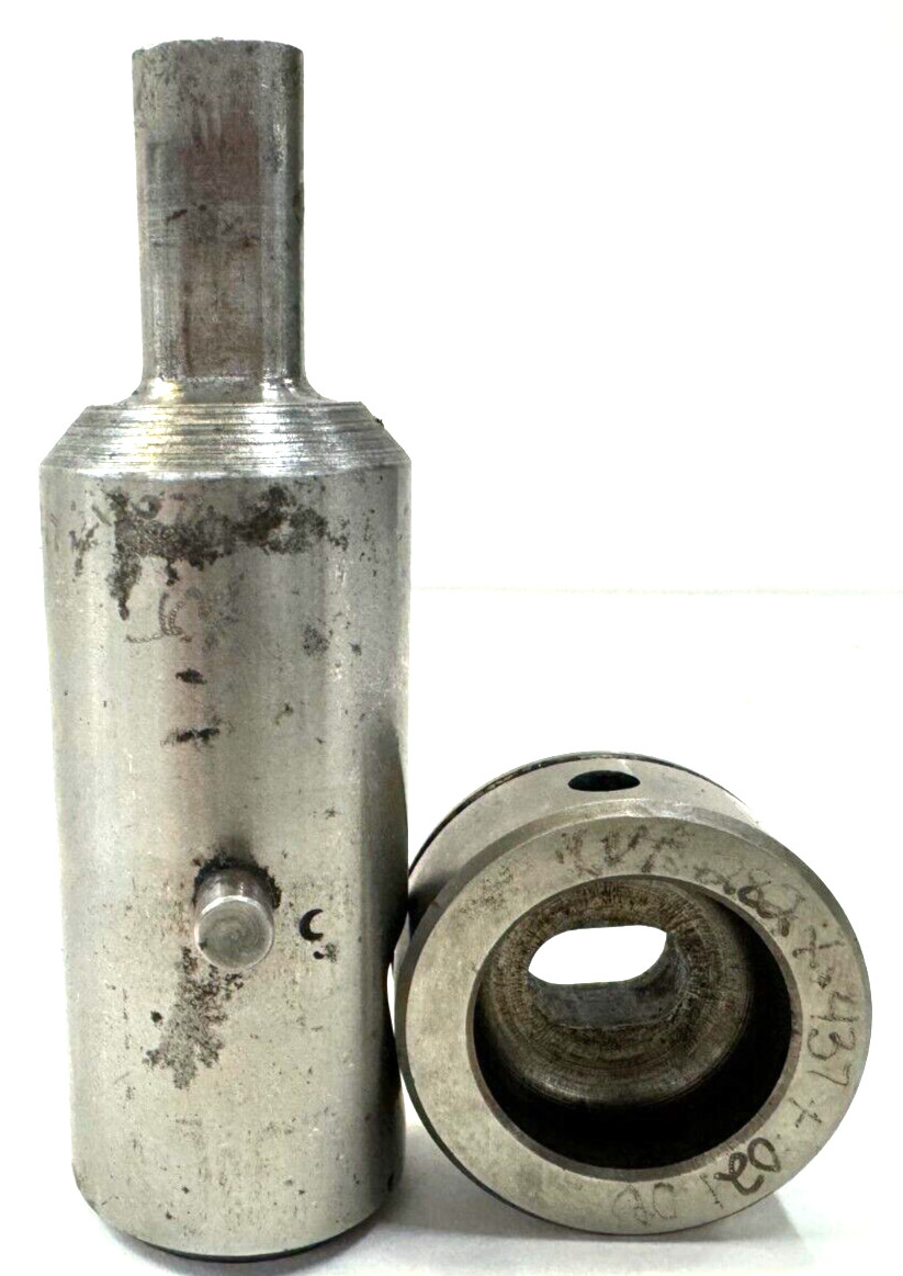 WILSON TOOL PUNCH & DIE SET STN 28XX OBLONG 0.282″ X 0.437″ 1 1/4″ OD