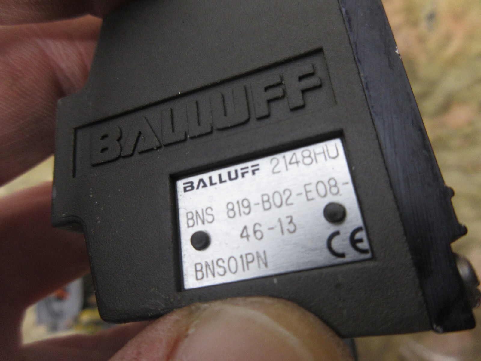 BALLUFF LIMIT SWITCH UNIT 2148HU BNS 819-B02-E08-46-13 BNS01PN EACH 1