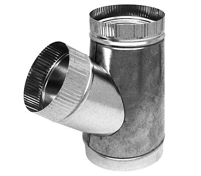 Southwark 12″ X 12″ X 8″ 28 Ga Galv Steel Sealed Stub Wye