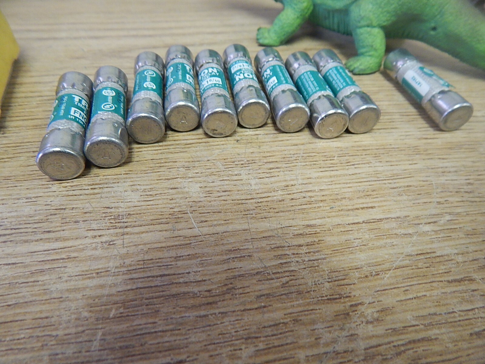 NEW Buss FNQ-1-6/10 Time Delay Fuses, Lot of 10 *FREE SHIPPING*