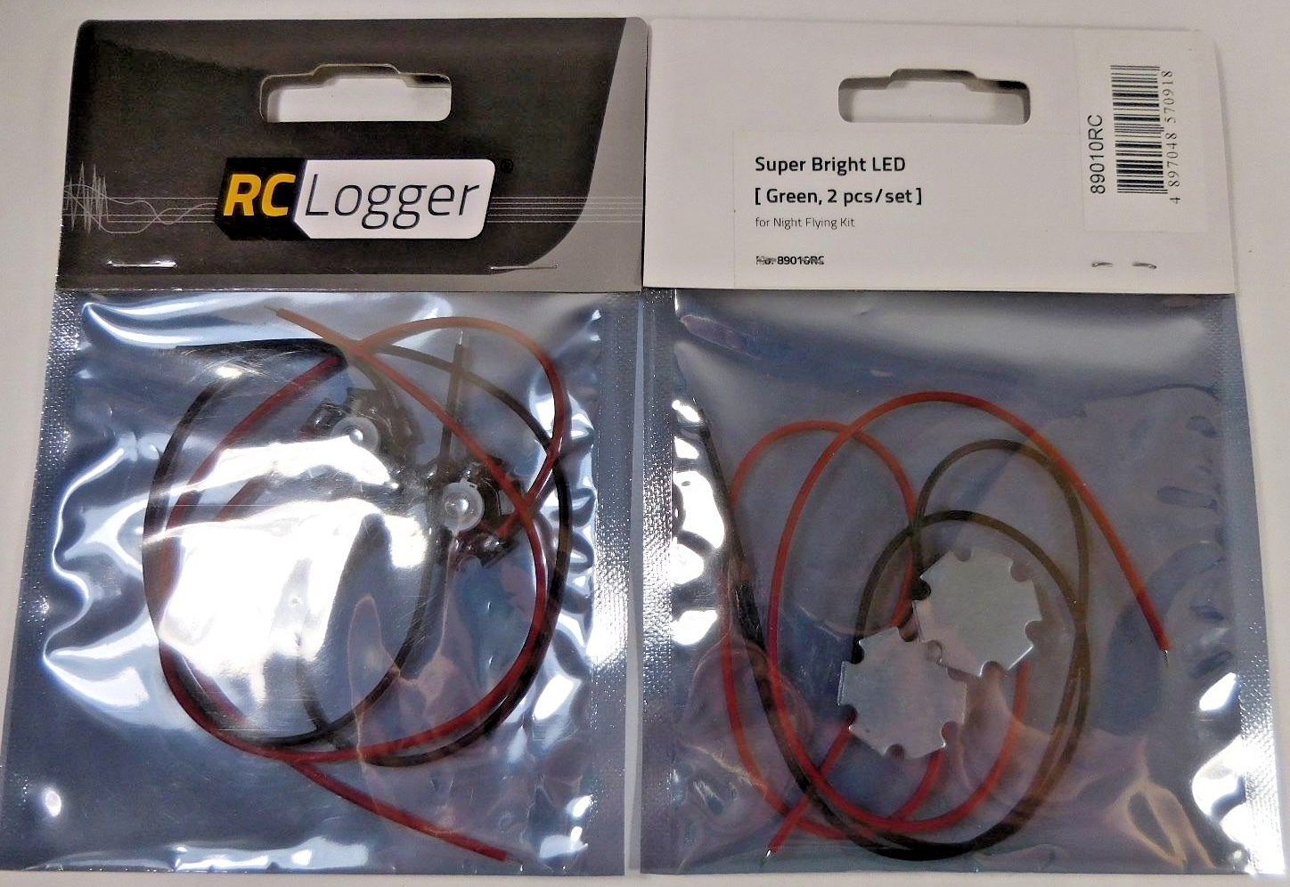 RC Logger 89010RC Green LED Lights (2 PCS Set)