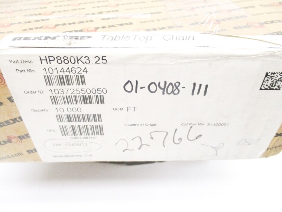 REXNORD HP880K3.25 10144624 NSMP