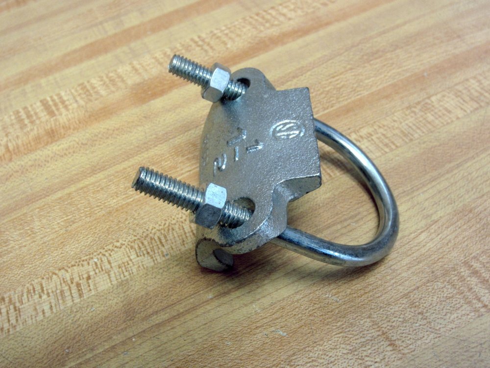 Steel City 1 1/2 Conduit Beam Clamp RC 1-1/2 (Pack of 4)
