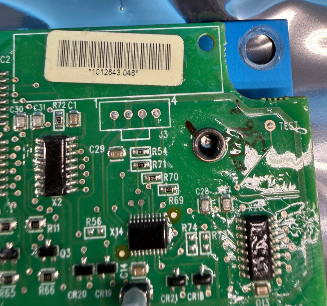 AMTEK NCC MPC-T2010-019 DNC-T2010-020 HVAC Control Board PCB V1.31