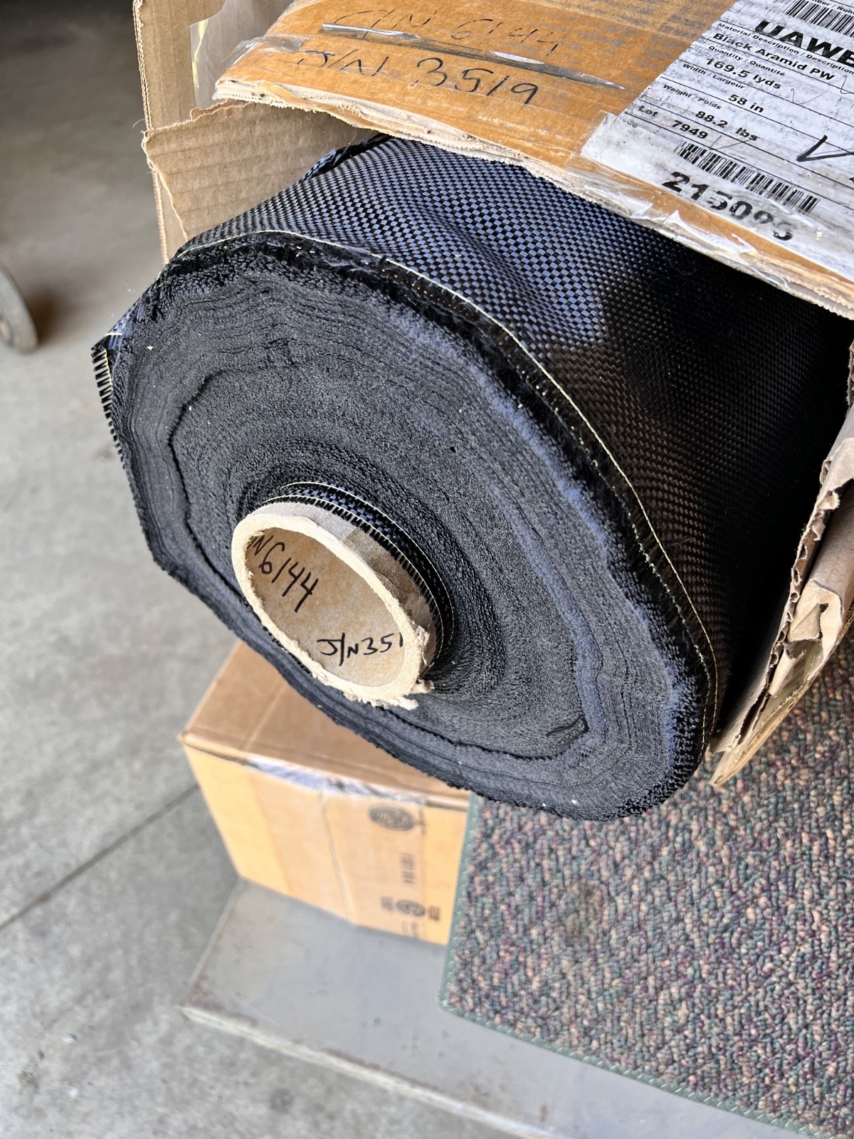 164 YDS Texonic Aramid (Kev-lar) 170 gsm 5oz 58″