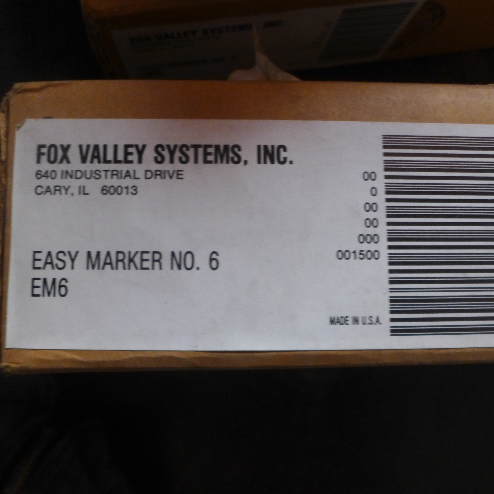 B55 FOX VALLEY SYSTEMS EASY MARKER WANDS EM6 LOT OF 2 NOS FREE SHIPPING
